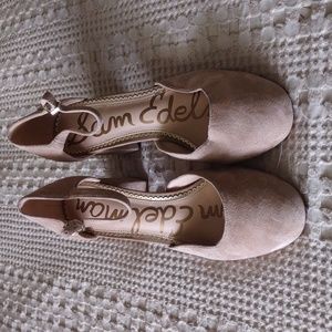 Sam Edelman suede heels